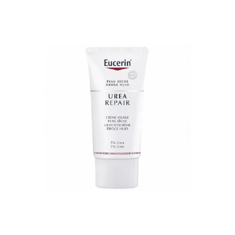 EUCERIN UREA REPAIR CREME VISAGE PEAU SECHE 50 ML