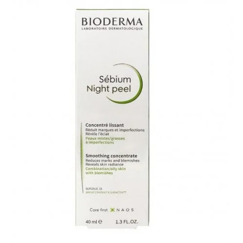 BIODERMA SEBIUM NIGHT PEEL 40ML