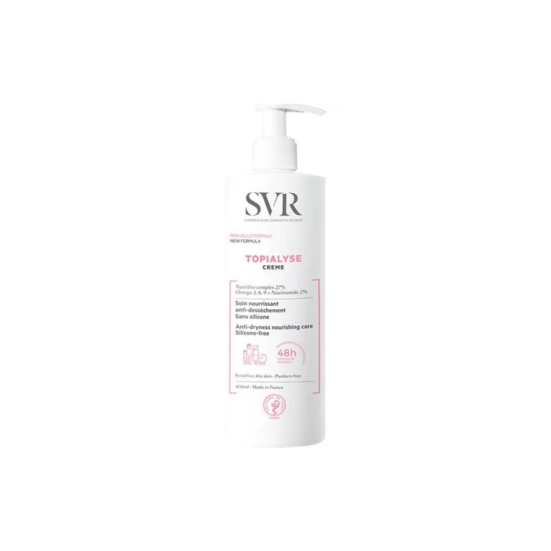 SVR TOPIALYSE CREME SOIN NOURISSANT 400 ML