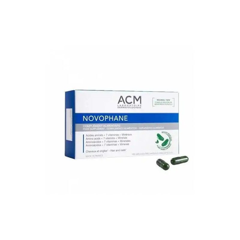 ACM NOVOPHANE ONGLES & CHEVEUX 60 GELULES