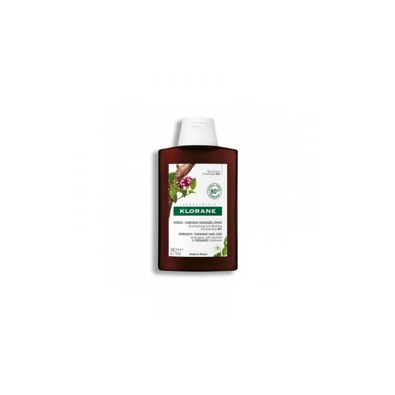 KLORANE SHAMPOOING TRAITANT FORTIFIANT A LA QUININE 200 ML