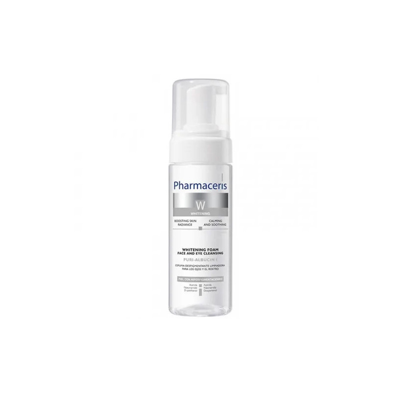 PHARMACERIS W PURI-ALBUCIN MOUSSE NETTOYANTE ECLAIRCISSANTE, 150ML