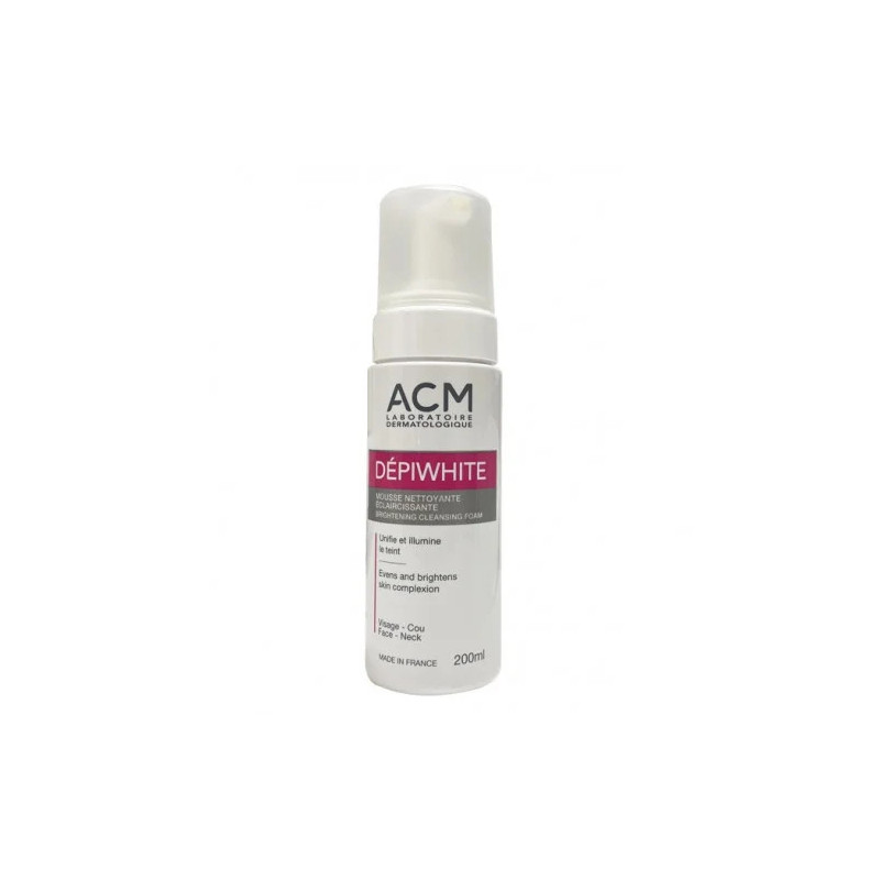 ACM DEPIWHITE MOUSSE NETTOYANTE ECLAIRCISSANTE 200ML