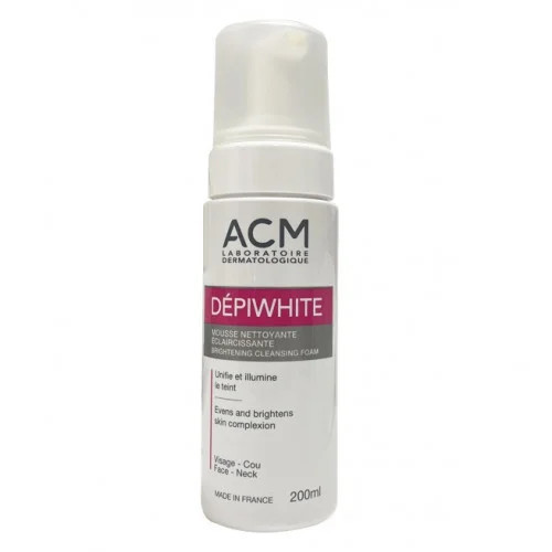 ACM DEPIWHITE MOUSSE NETTOYANTE ECLAIRCISSANTE 200ML