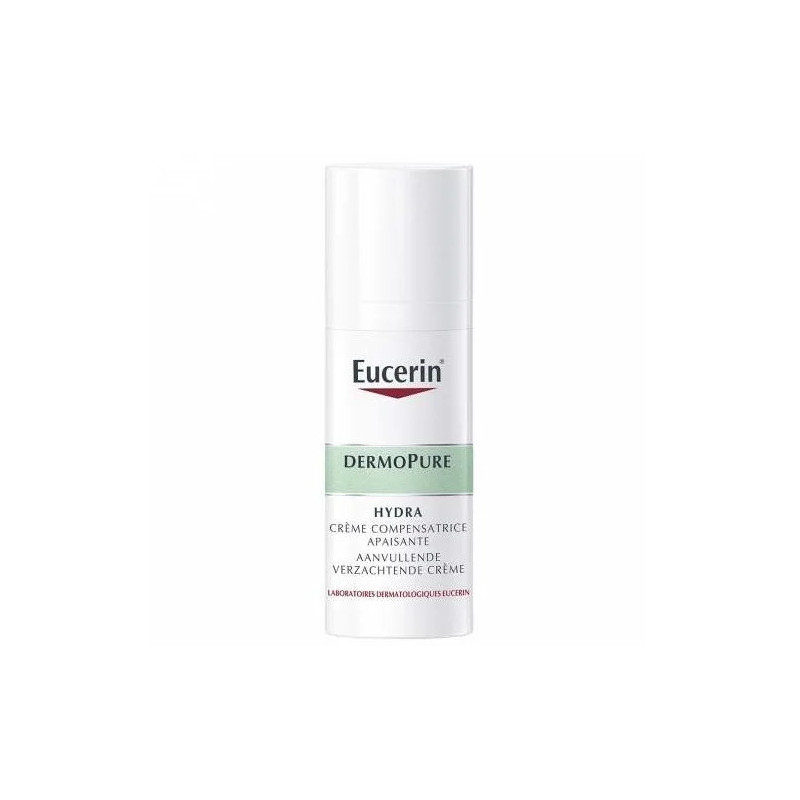 EUCERIN DERMOPURE HYDRA CREME COMPENSATRICE APAISANTE 50ML