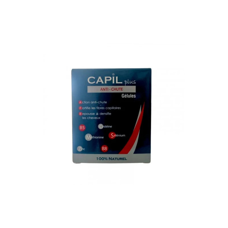 CAPIL PLUS ANTI-CHUTE CHEVEUX 60 GELLULES