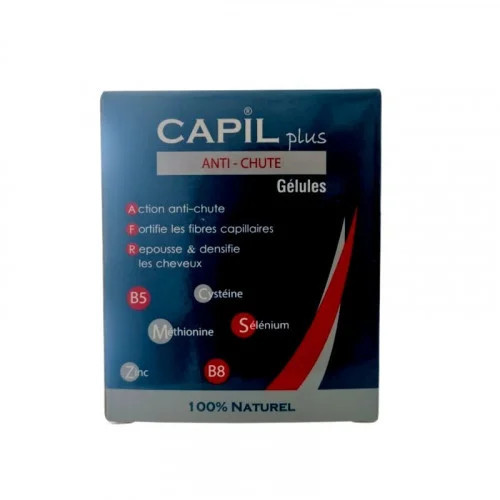 CAPIL PLUS ANTI-CHUTE CHEVEUX 60 GELLULES