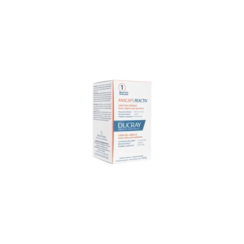 DUCRAY ANACAPS REACTIV 30 CAPSULES