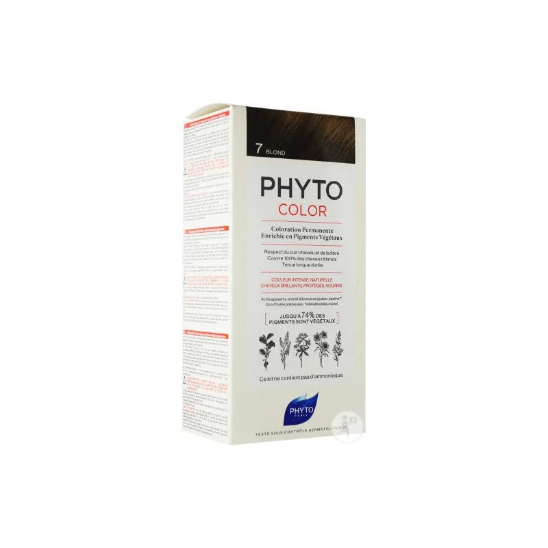 PHYTO PHYTOCOLOR COULEUR SOIN 7 BLONDE 1 KIT