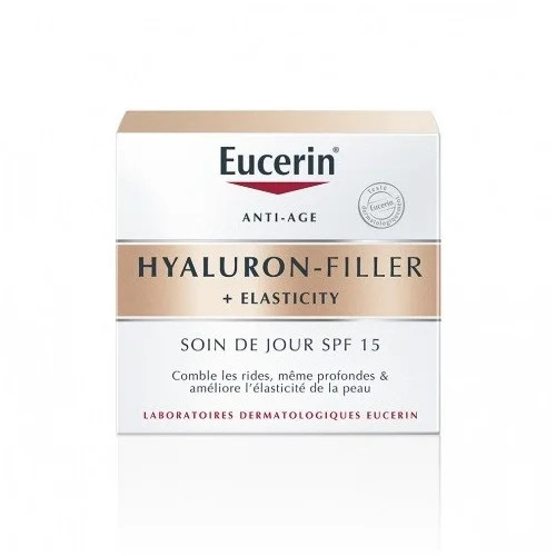 EUCERIN SOIN DE JOUR ANTI-AGE SPF15 50ML HYALURON-FILLER + ELASTICITY