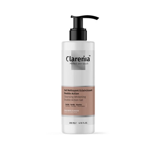 CLARENIA GEL NETTOYANT ECLAIRCISSANT DOUBLE ACTION PMG - 200 ml