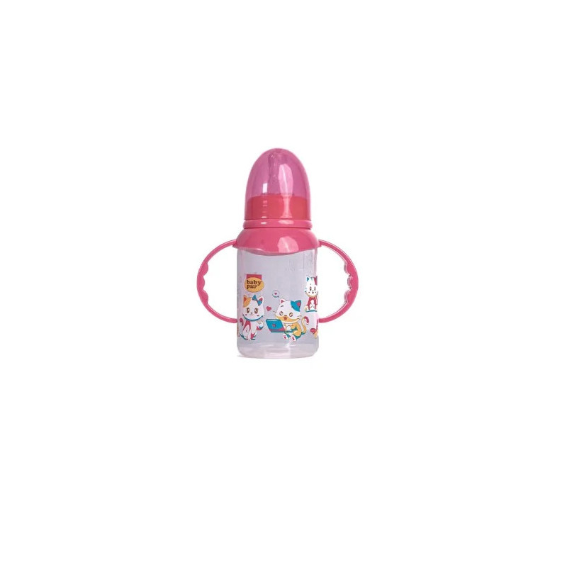 BABY PUR BIBERON STANDARD AVEC ANSES,150ML