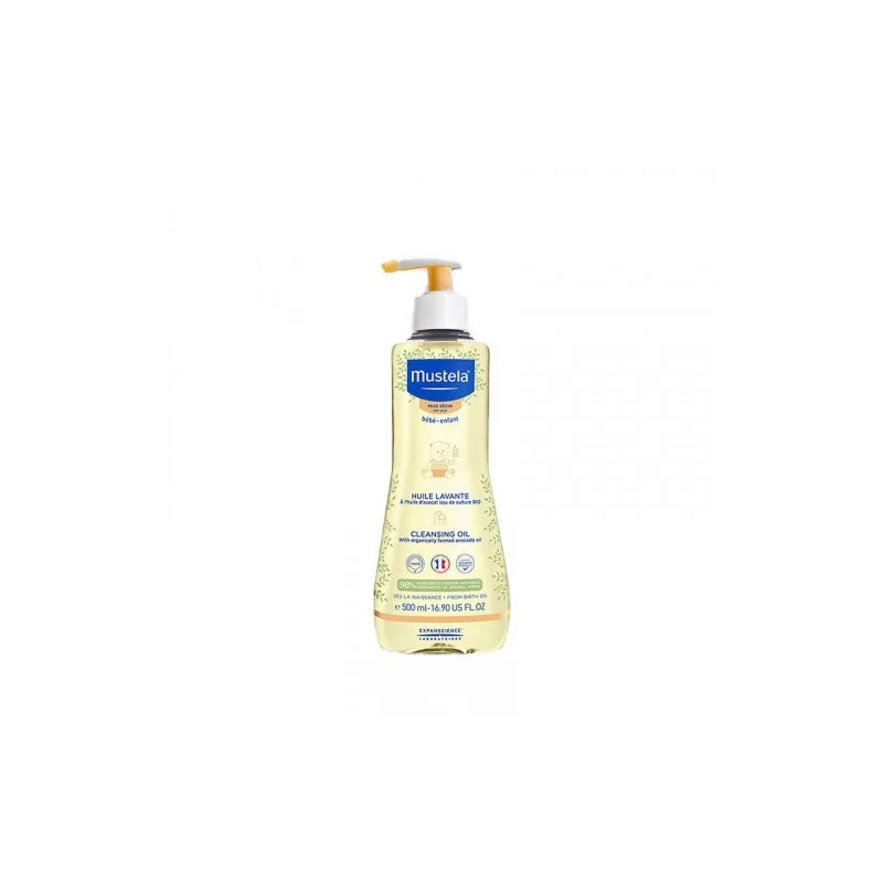 MUSTELA HUILE LAVANTE A L'AVOCAT BIO 500ML