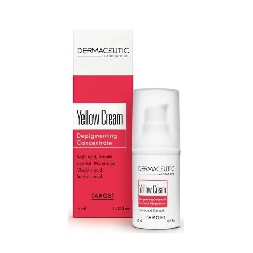 DERMACEUTIC YELLOW CREAM ONCENTRE DEPIGMENTANT 15ML