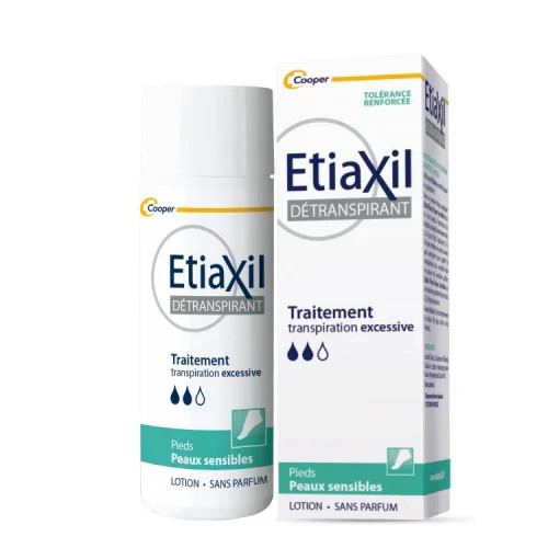 ETIAXIL DETRANSPIRANT LOTION PIEDS PEAUX SENSIBLES 100ML