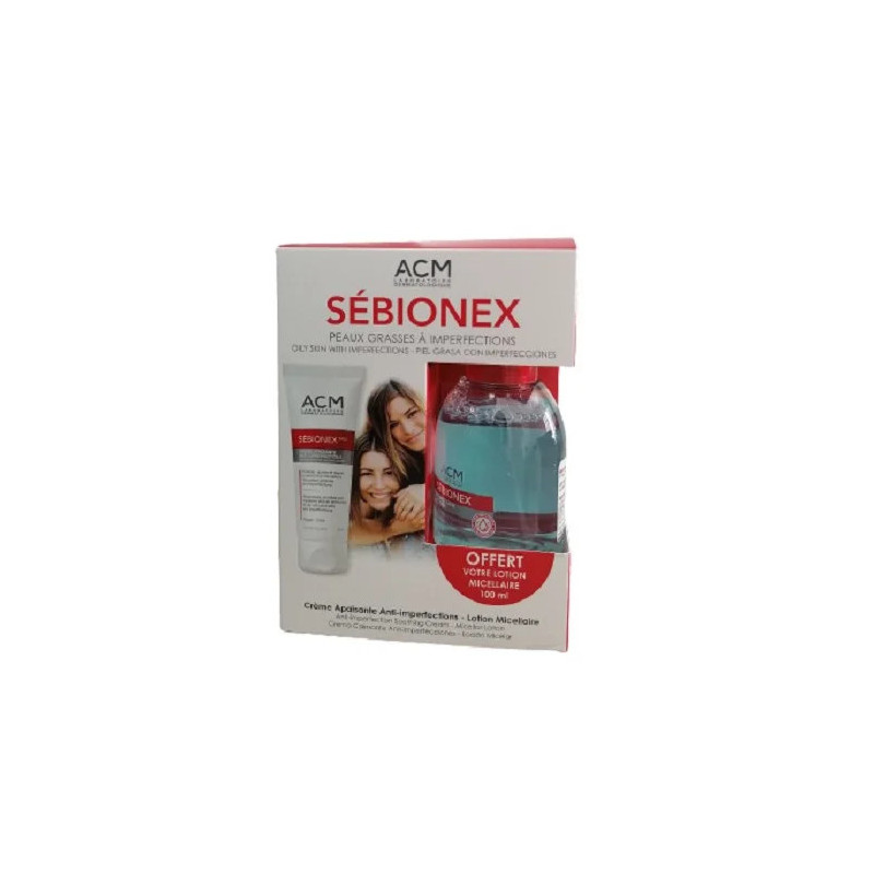 ACM COFFRET SEBIONEX TRIO+LOTION MICELLAIRE GRATUIT