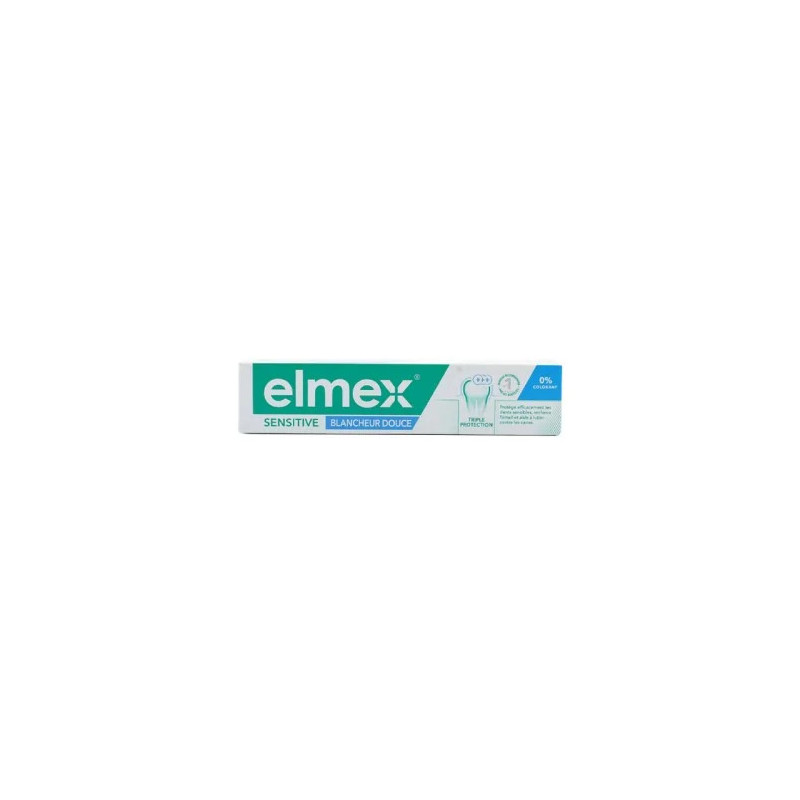 ELMEX DENTIFRICE SENSITIVE BLANCHEUR DOUCE 75ML