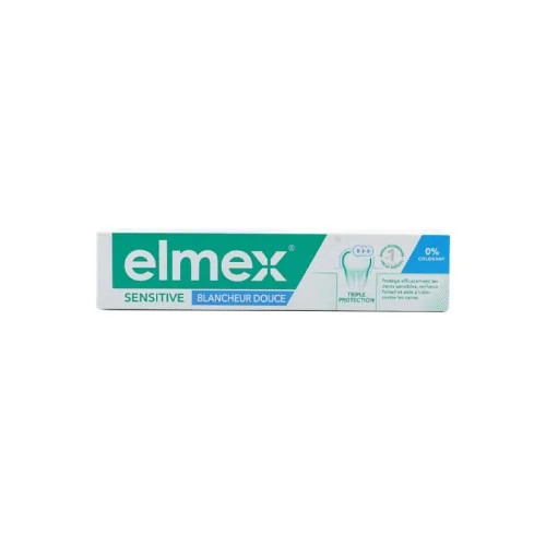 ELMEX DENTIFRICE SENSITIVE BLANCHEUR DOUCE 75ML