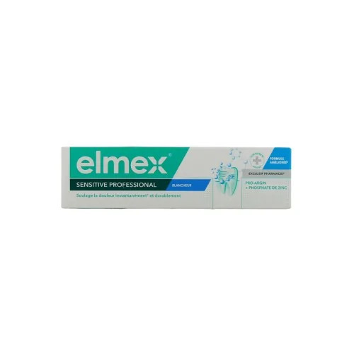 ELMEX DENTIFRICE SENSITIVE PROFESSIONAL BLANCHEUR 75ML