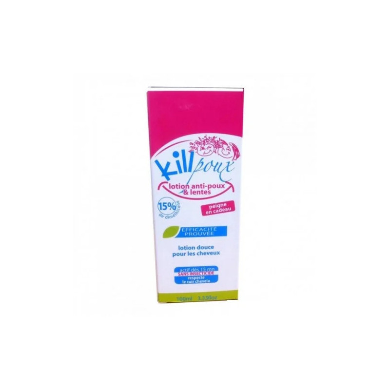 KILLPOUX LOTION ANTI-POUX & LENTES 100ML