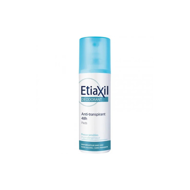 ETIAXIL DEODORANT PIEDS ANTI-TRANSPIRANT 48H 100ML