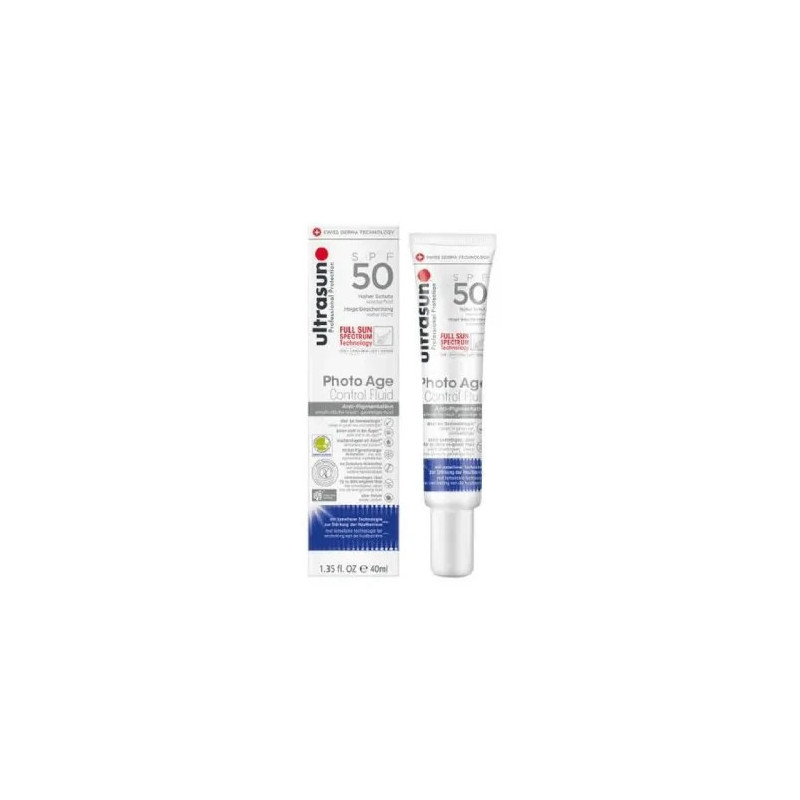 ULTRASUN PHOTO AGE ANTI PIGMENTATION FLUID SPF 50 40ML