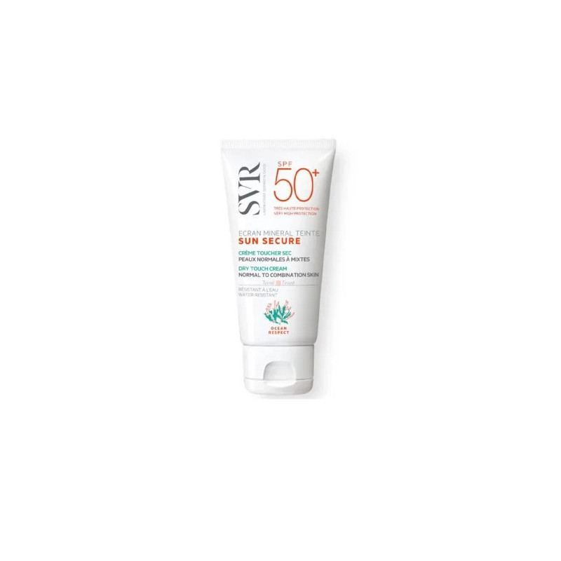 SVR SUN SECURE ECRAN MINERAL TEINTE PEAUX NORMALES A MIXTES SPF 50+, 50ml