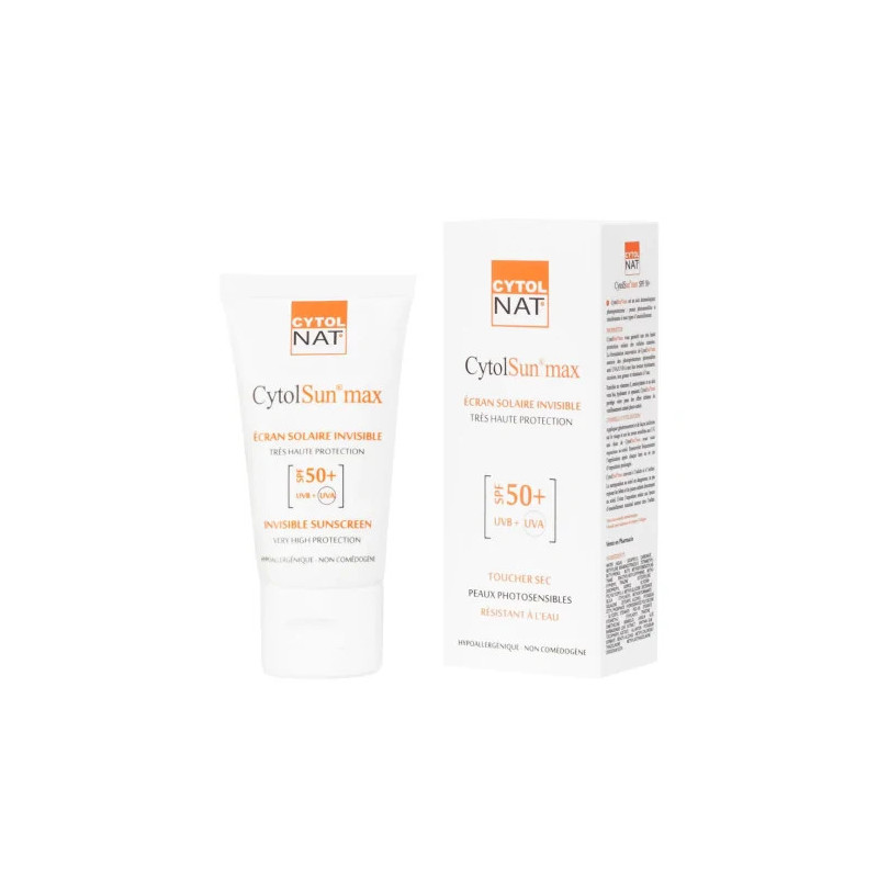 CYTOLNAT CYTOLSUN MAX ECRAN INVISIBLE SPF50+ 50ML