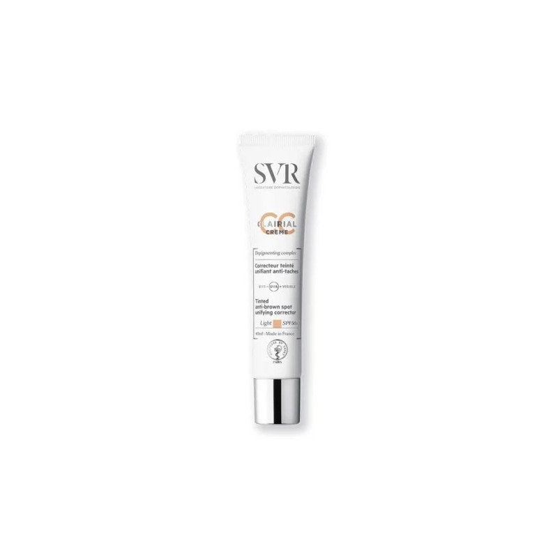 SVR CLAIRIAL CC CREME LIGHT SPF50 40ML