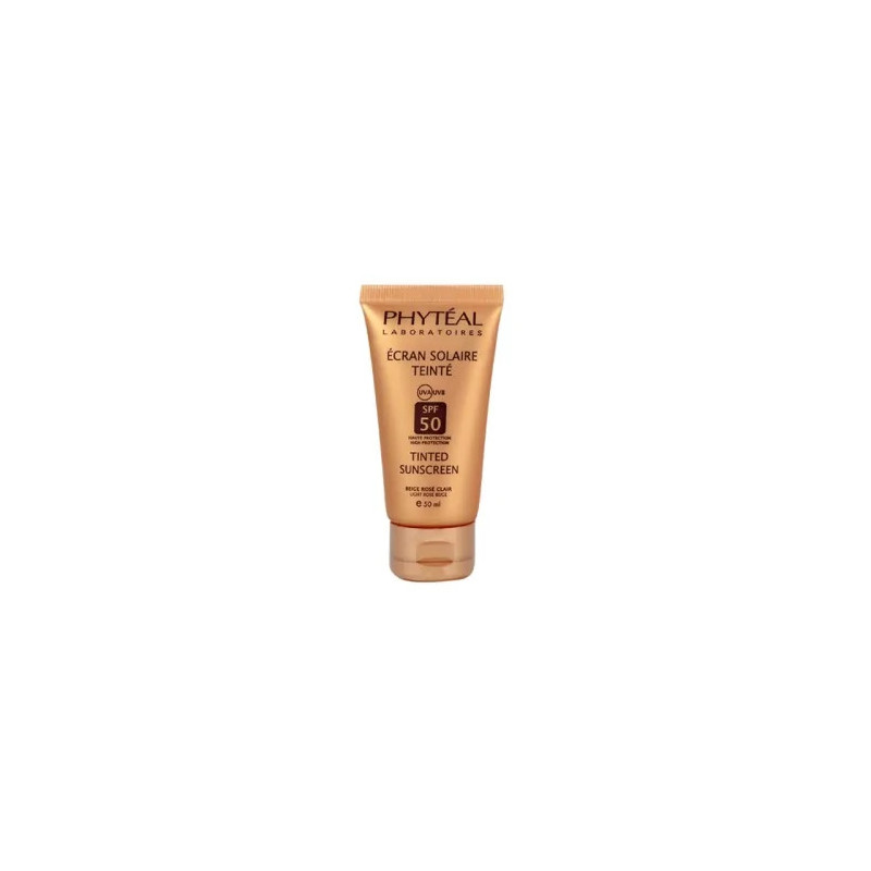 PHYTEAL ECRAN TEINTE BEIGE ROSE SPF 50, 50ML