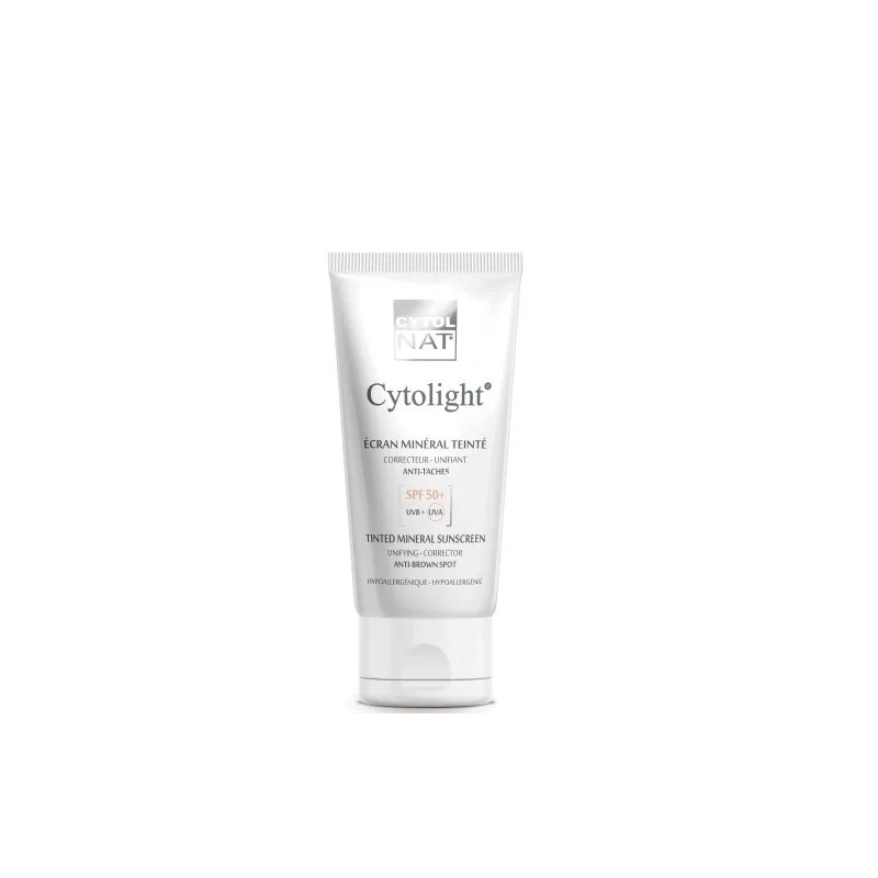 CYTOLNAT CYTOLIGHT ECRAN MINERAL TEINTEE ANTI TACHES SPF50+ 50ML