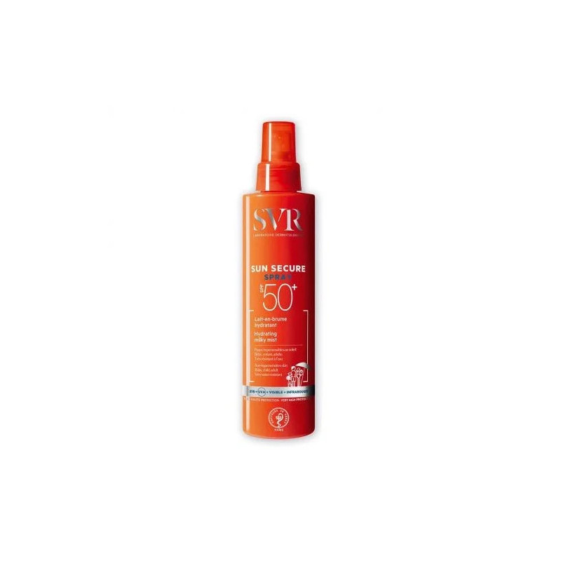 SVR SUN SECURE SPRAY HYDRATANT SPF50+ 200ML