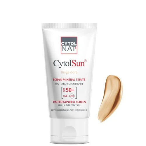 CYTOLNAT CYTOLSUN ECRAN SPF50+ TEINTE BEIGE DORE