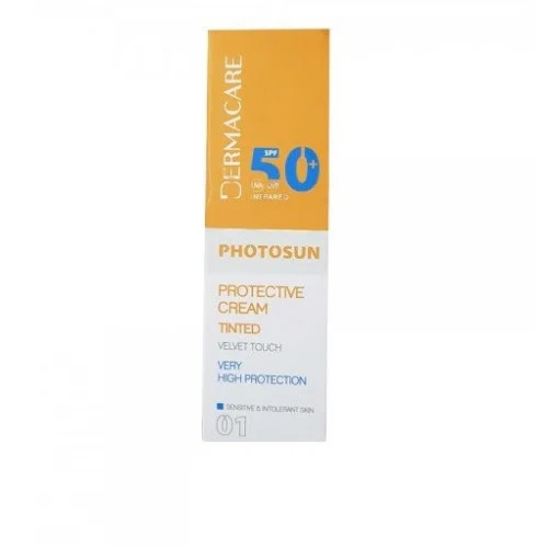 DERMACARE PHOTOSUN CREME PROTECTRICE TEINTEE 01 SPF 50 PEAU SENSIBLE