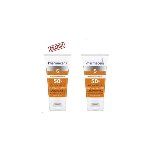 W.F PHARMACERIS S SPECTRUM-PROTECT CREME HAUTE PROTECTION SPF50+ 50ML ( 2EME OFFERTE )