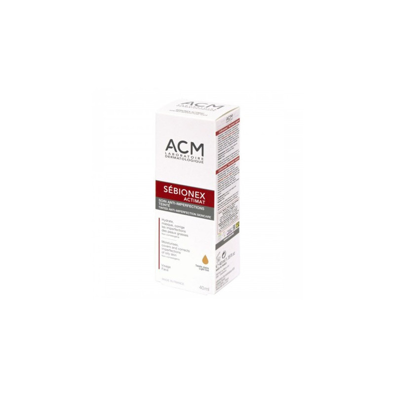 ACM SEBIONEX ACTIMAT SOIN ANTI-IMPERFECTIONS TEINTÉ CLAIRE 40ML