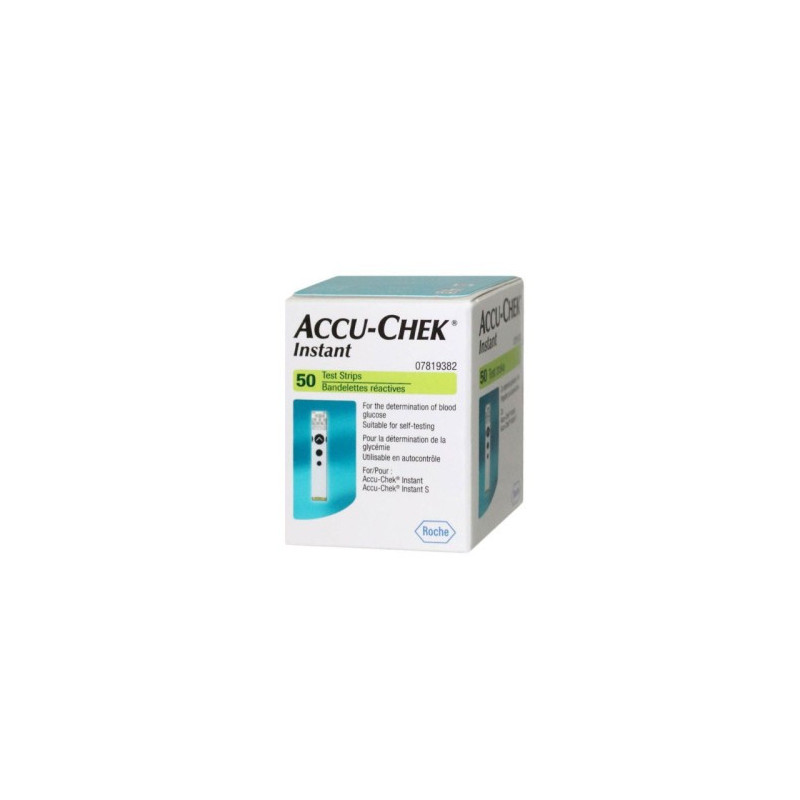 ACCU-CHEK INSTANT BANDELETTES REACTIVES BOITE DE 50