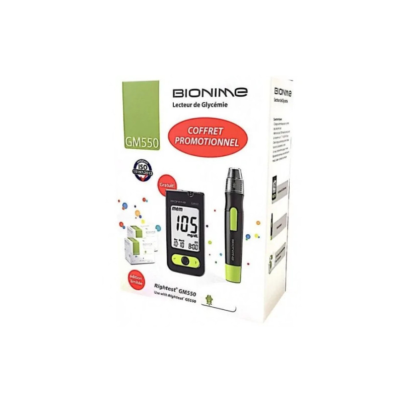 BIONIME COFFRET PROMOTIONNEL APAREIL + 100 BANDELETTES +1 AUTOPIQUEUR