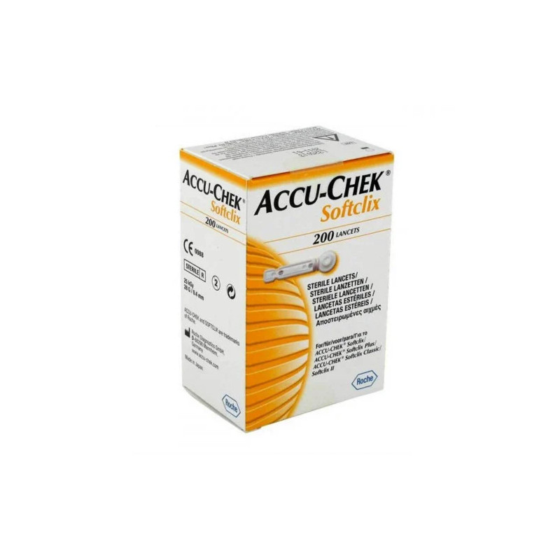 ACCU-CHEK SOFTCLIX LANCETTES, 200 LANCETTES