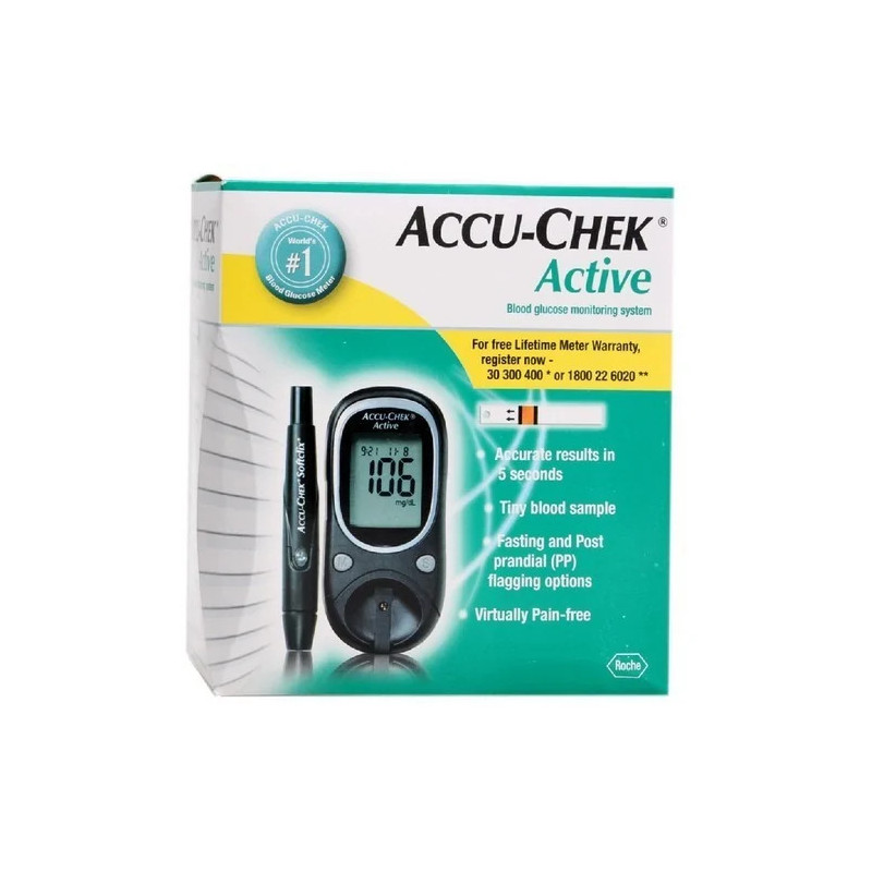 ACCU-CHEK ACTIVE LECTEUR DE GLYCEMIE