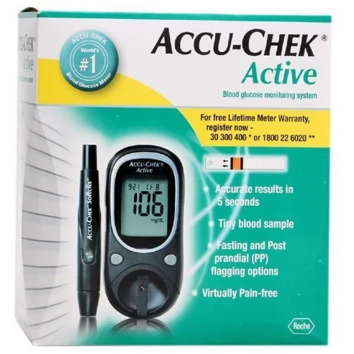 ACCU-CHEK ACTIVE LECTEUR DE GLYCEMIE