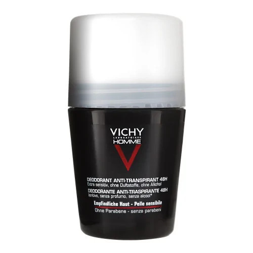 VICHY DEODORANT HOMME PEAUX SENSIBLES, 50ML