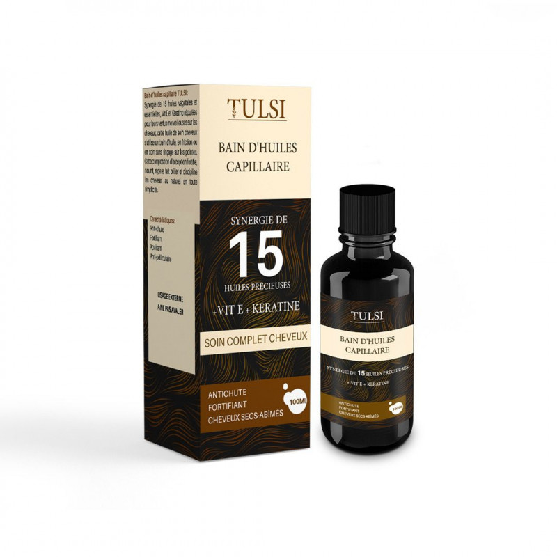 TULSI BAIN D'HUILE CAPILLAIRE 100 ML