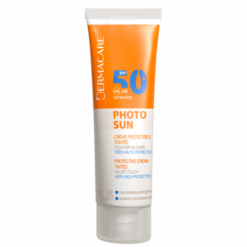 DERMACARE PHOTOSUN CREME 1.5 BEIGE MOYEN SPF50+ 50 ML