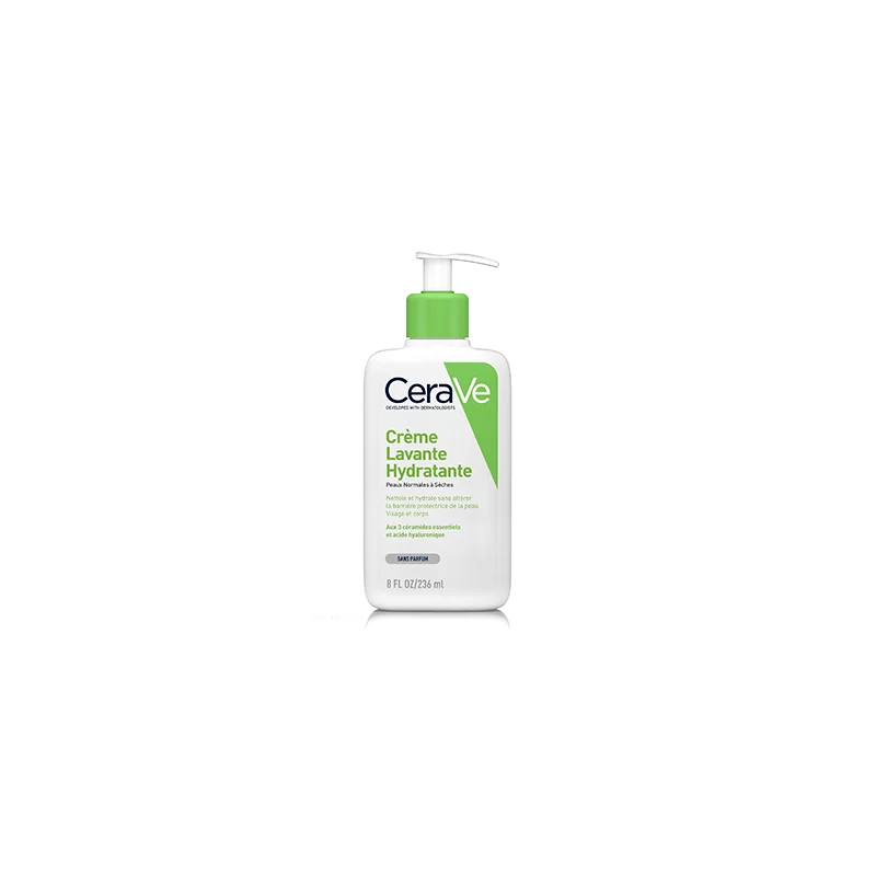 CERAVE CRÈME LAVANTE HYDRATANTE 236 ML