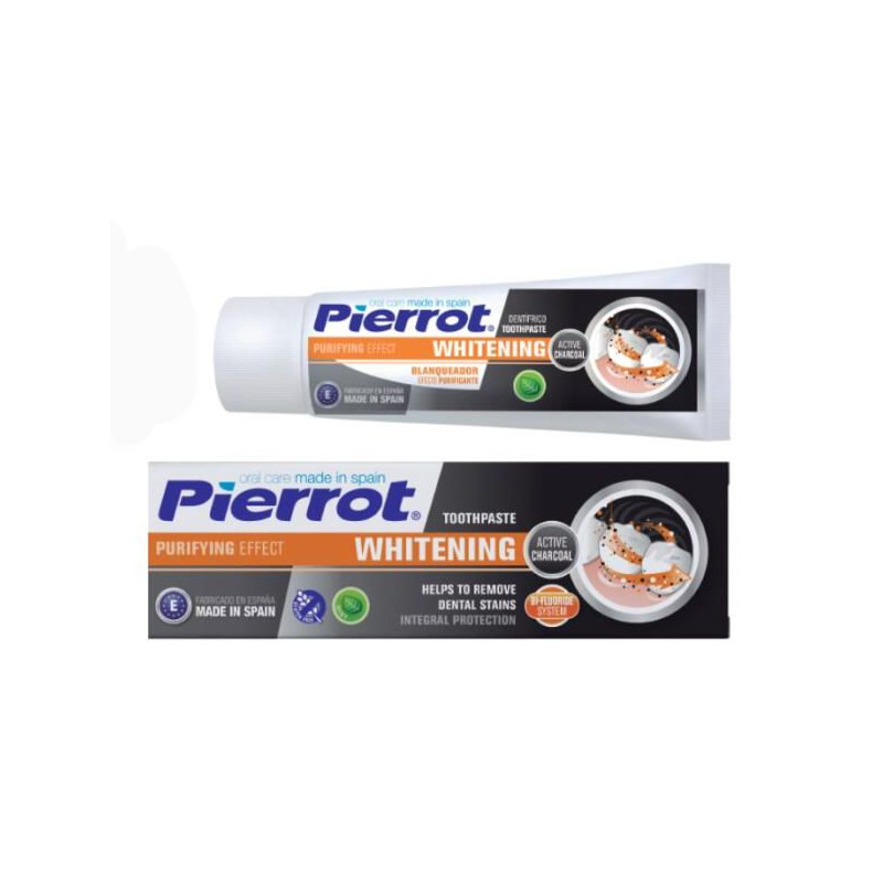 PIERROT DENTIFRICE  BLANCHEUR CHARBON