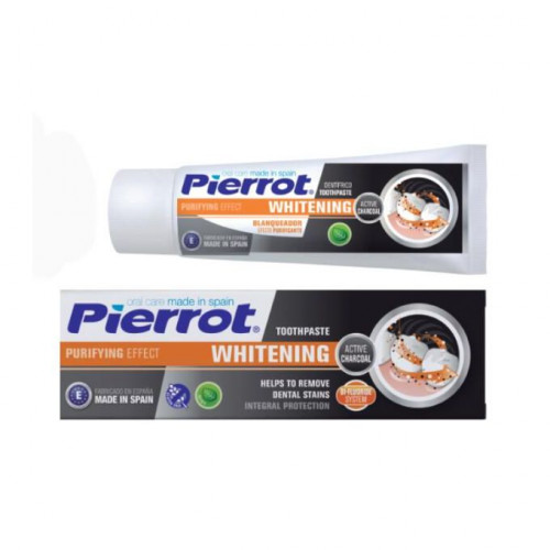 PIERROT DENTIFRICE  BLANCHEUR CHARBON