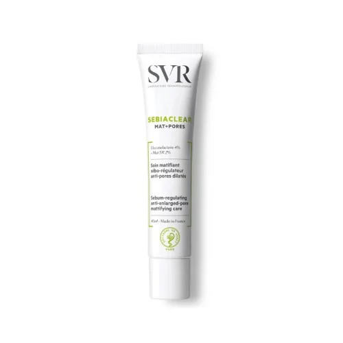 SVR SEBIACLEAR MAT+PORES SOIN MATIFIANT, 40ML