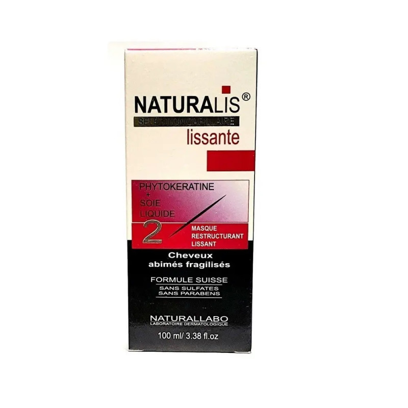 NATURALIS MASQUE LISSANT CHEVEUX ABIMES FRAGILISES