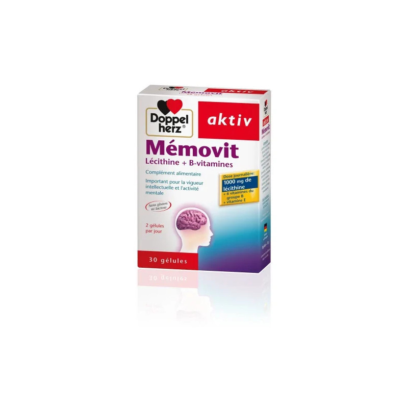 AKTIV MEMOVIT LECITHINE+B-VITAMINES 30 GELULES